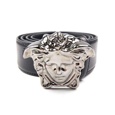 versace belt silver medusa|versace medusa belt sale.